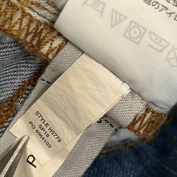 MADEWELL 9" High-Rise Skinny Jeans: Seamed Step-Hem Edition Style H5779 Size 26 - Picture 10 of 13